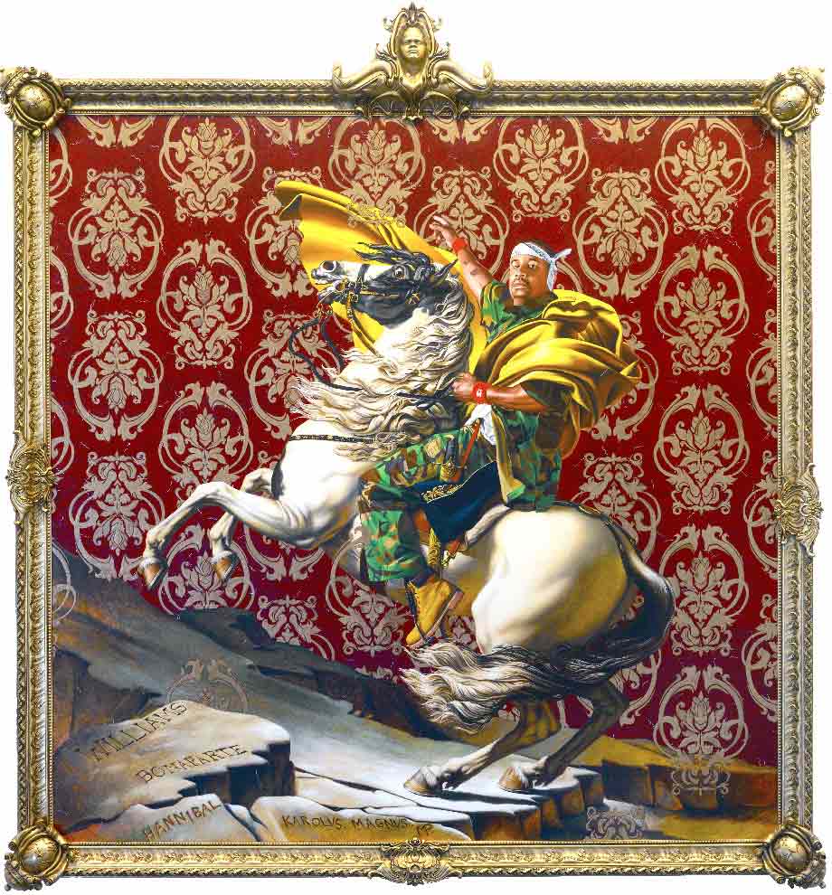 Kehinde Wiley rencontre JacquesLouis David au Château de